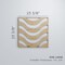 Ekena Millwork Large Parker Decorative Fretwork Wood Wall Panels, Birch, 23 3/8"W x 23 3/8"H x 3/8"T WALW24X24X0375PKRBI - alternate 3